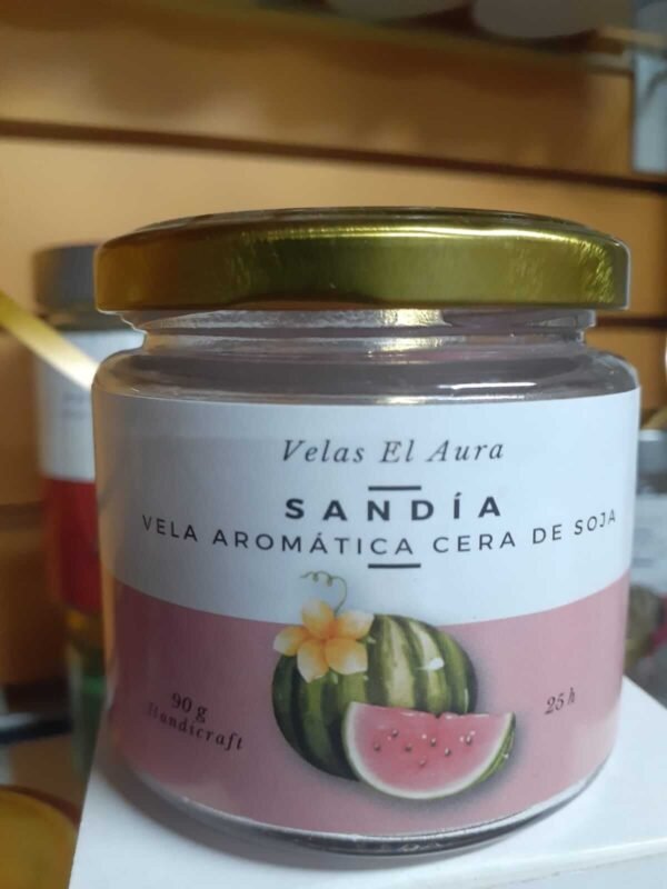 Velas Aromática de Sandía - Imagen 4